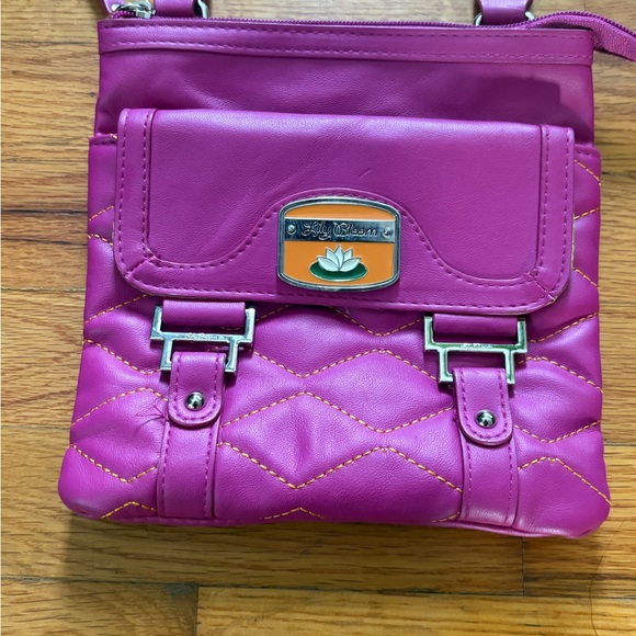 Lily Bloom Vibrant Pink Crossbody Bag - Picture 6 of 6
